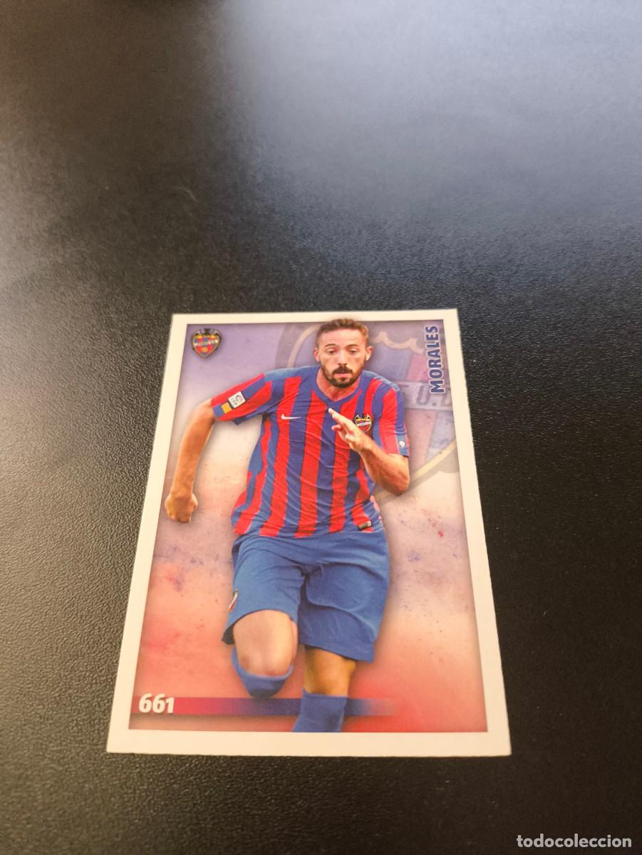 Cromos de F&uacute;tbol: 661 MORALES LEVANTE ULTIMA HORA UH MUNDICROMO LIGA 2014 2015 NO PANINI ESTE
