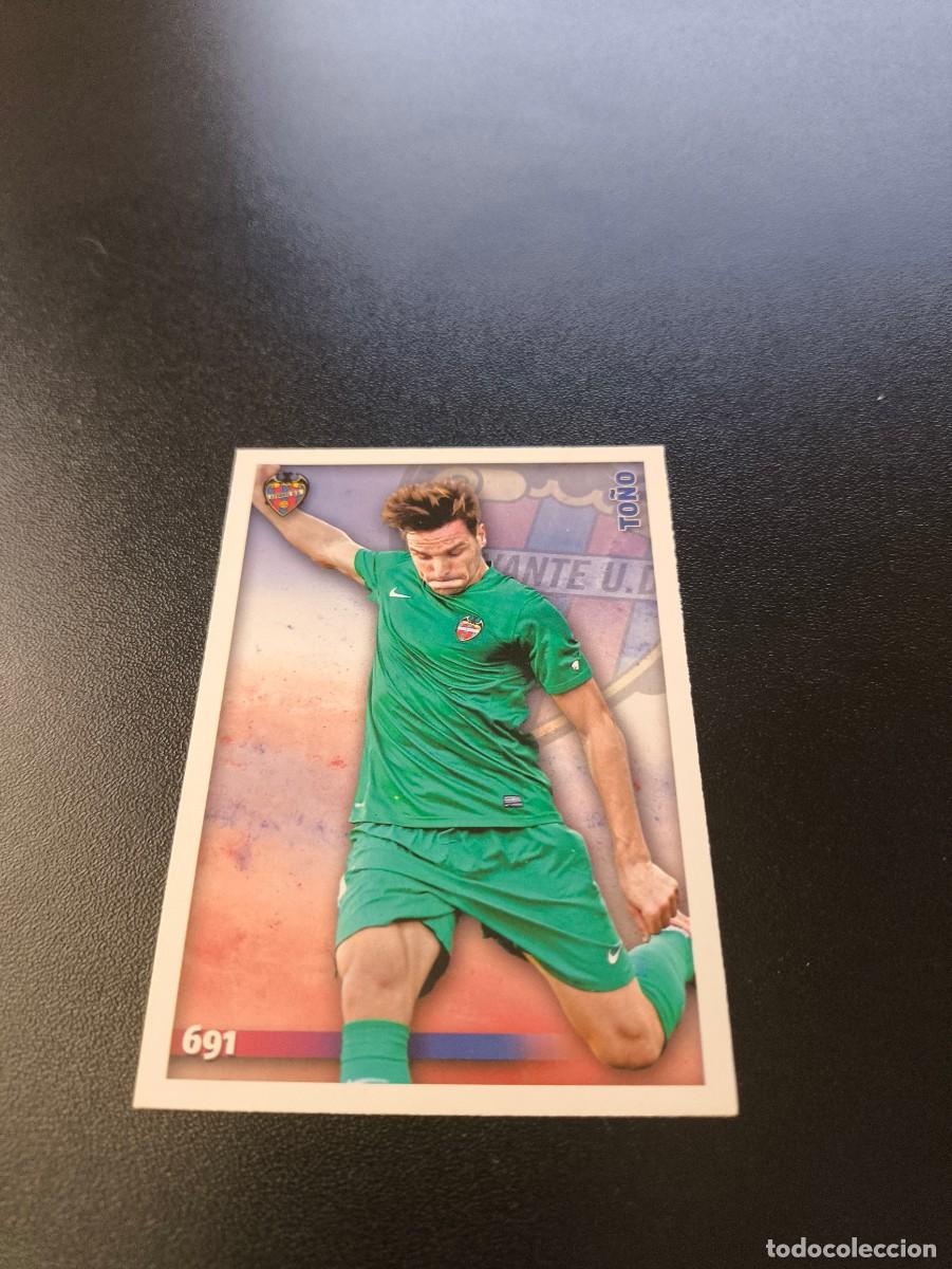 Cromos de F&uacute;tbol: 691 TO&Ntilde;O LEVANTE ULTIMA HORA UH MUNDICROMO LIGA 2014 2015 PLATINUM NO PANINI ESTE