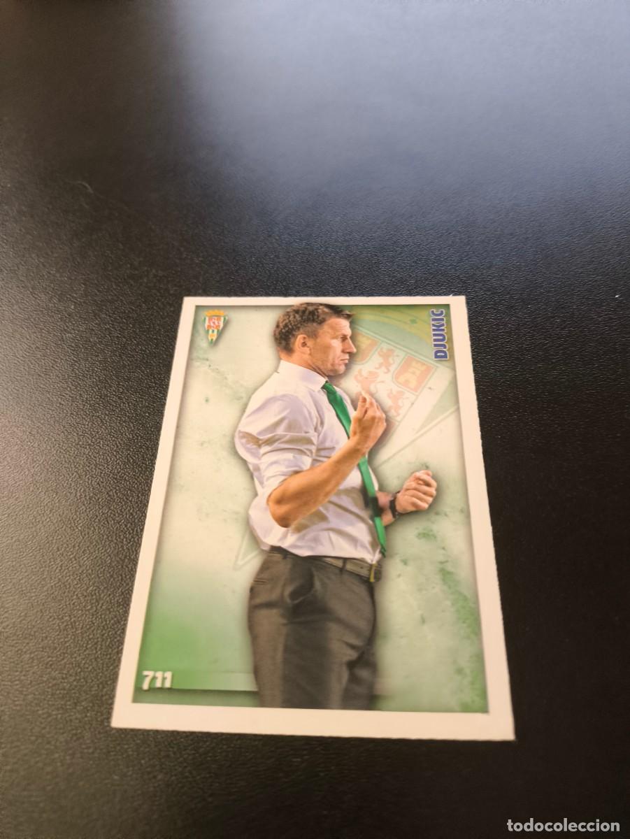 Cromos de F&uacute;tbol: 711 DJUKIC CORDOBA ULTIMA HORA UH MUNDICROMO LIGA 2014 2015 PLATINUM NO PANINI ESTE