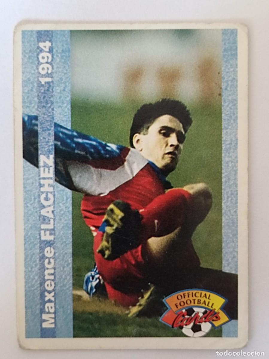 Cromos de F&uacute;tbol: #81 MAXENCE FLACHEZ (OLYMPIQUE LYON) FOOTBALL CARD 1993/1994 PANINI