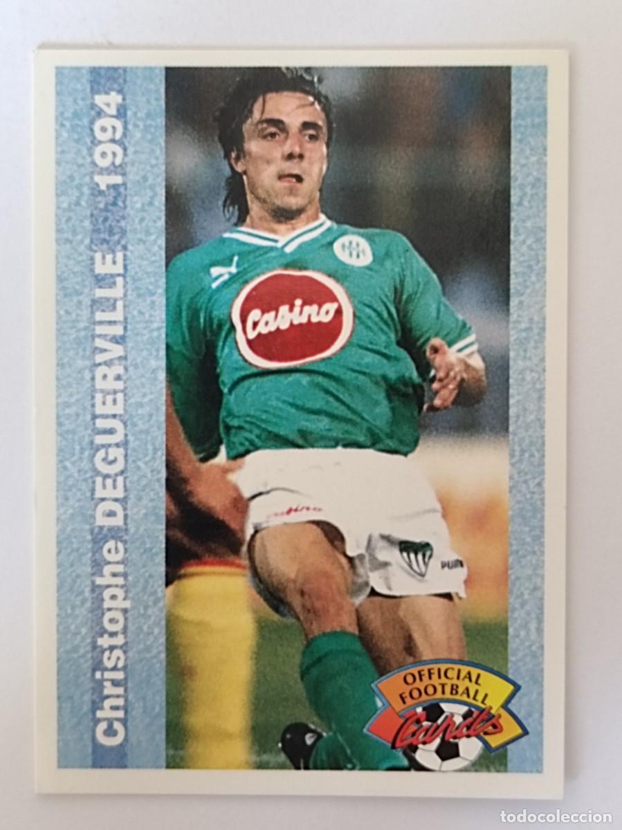 Cartes &agrave; collectionner de Football: #83 CHRISTOPHE DEGUERVILLE (SAINT-ETIENNE) FOOTBALL CARD 1993/1994 PANINI