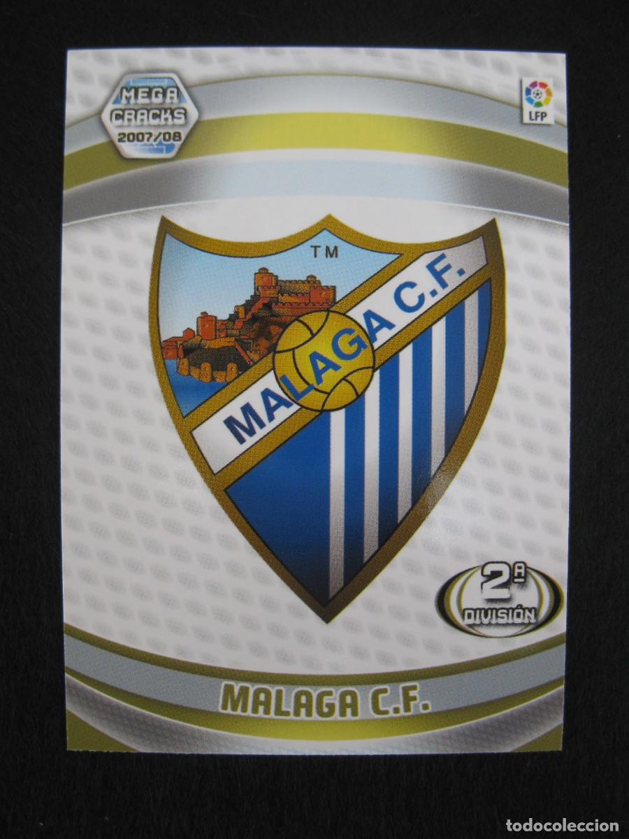 Cartes &agrave; collectionner de Football: ESCUDO DEL MALAGA C.F. - N&ordm; 429 - 2&ordf; DIVISI&Oacute;N - MEGACRACKS 2007-2008 - PANINI - 07-08.