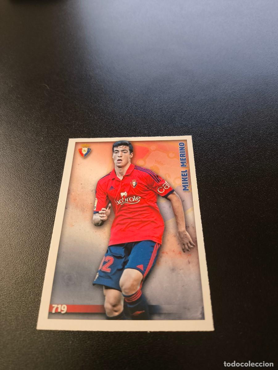 Cartes &agrave; collectionner de Football: 719 MIKEL MERINO ROOKIE CARD OSASUNA MUNDICROMO LIGA 2014 2015 PLATINUM NO PANINI ESTE
