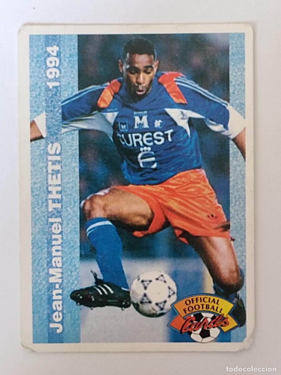 Cromos de F&uacute;tbol: #85 JEAN-MANUEL THETIS (MONTPELLIER) FOOTBALL CARD 1993/1994 PANINI