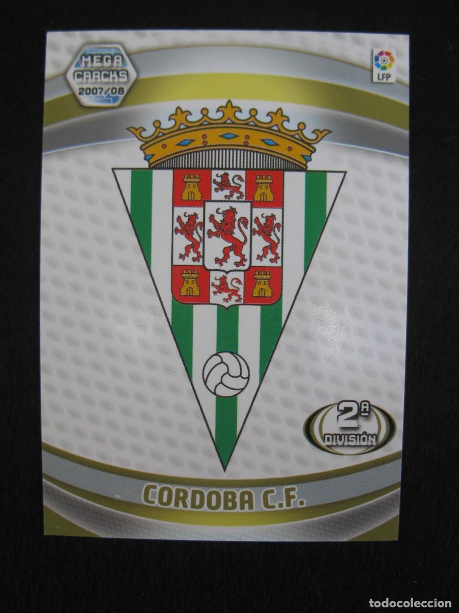 Cromos de F&uacute;tbol: ESCUDO DEL CORDOBA C.F. - N&ordm; 433 - 2&ordf; DIVISI&Oacute;N - MEGACRACKS 2007-2008 - PANINI - 07-08.