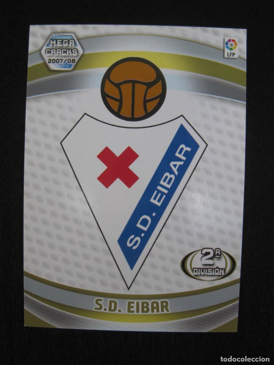 Cromos de F&uacute;tbol: ESCUDO DE LA S.D. EIBAR - N&ordm; 434 - 2&ordf; DIVISI&Oacute;N - MEGACRACKS 2007-2008 - PANINI - 07-08.