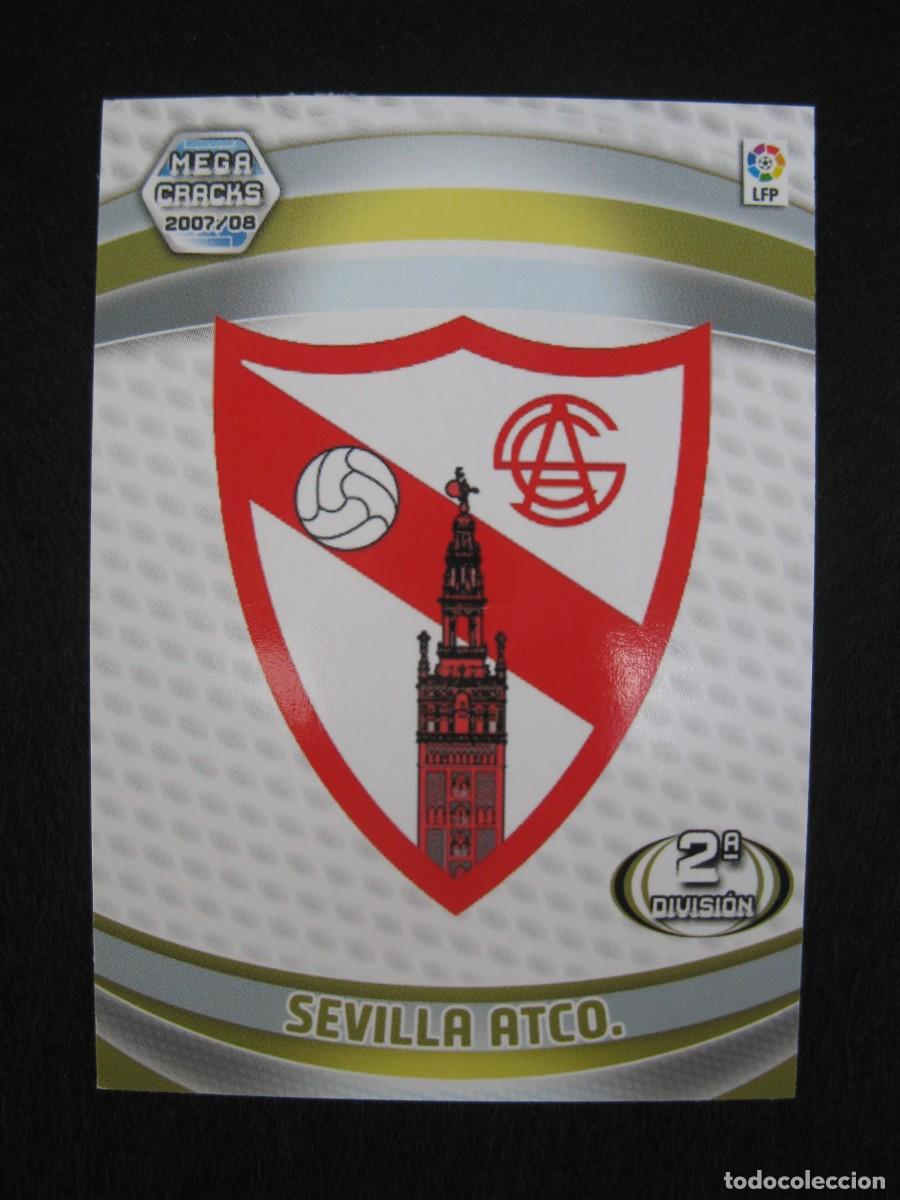 Cartes &agrave; collectionner de Football: ESCUDO DEL SEVILLA ATCO. - N&ordm; 436 - 2&ordf; DIVISI&Oacute;N - MEGACRACKS 2007-2008 - PANINI - 07-08.
