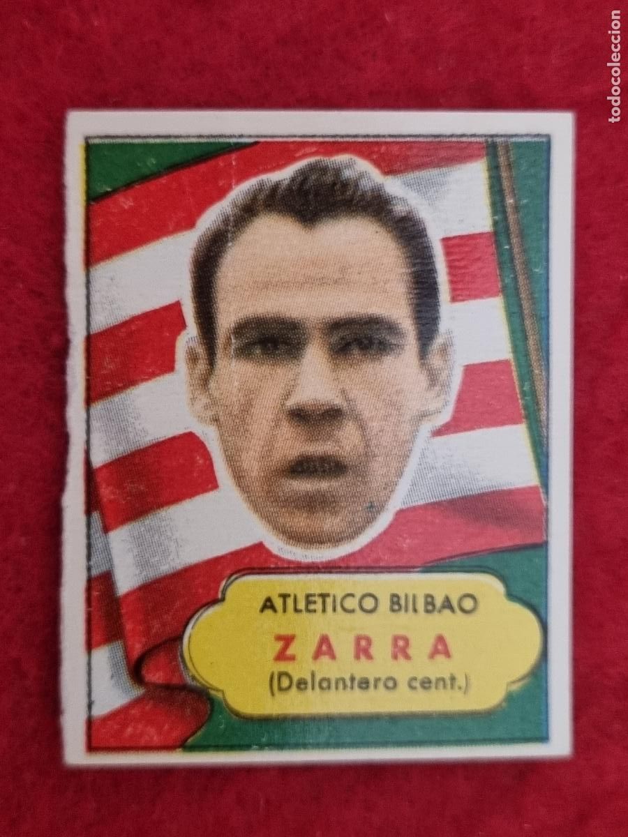 Football Stickers: CROMO FUTBOL ZARRA ATHLETICO BILBAO ASES FUTBOL 1951 1952 51 52 BRUGUERA NUNCA PEGADO ORIGINAL C28