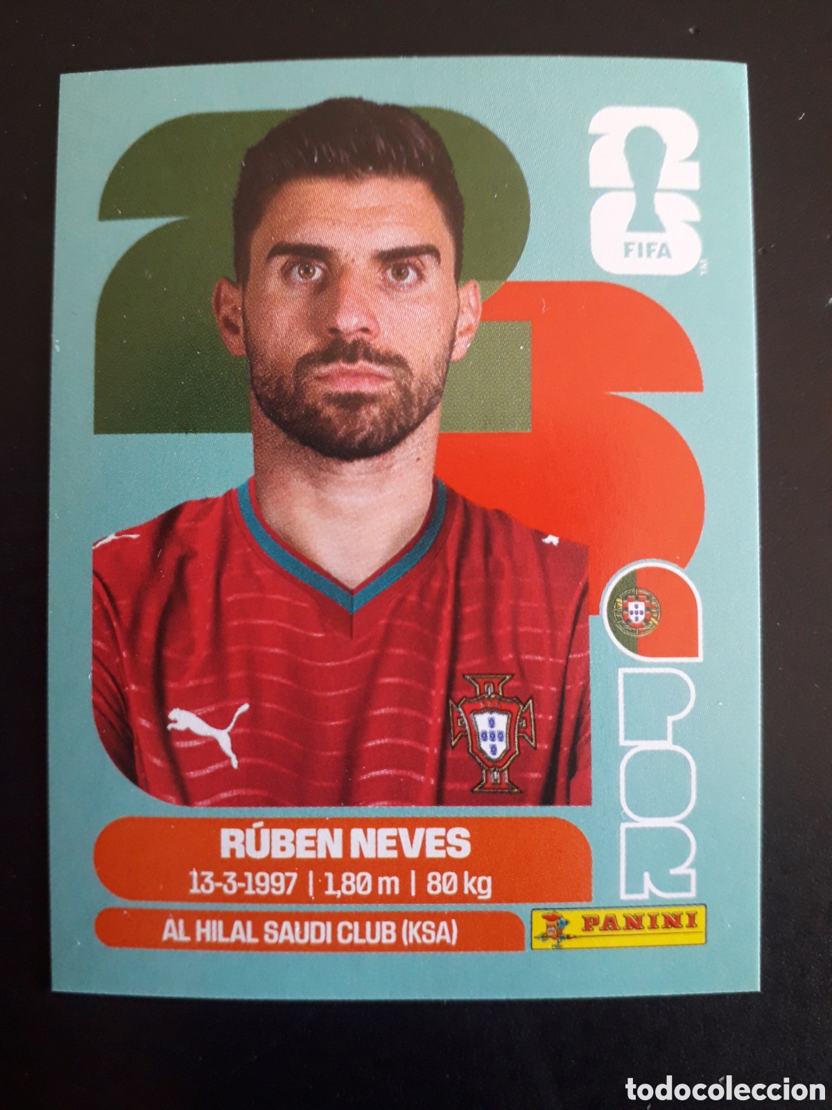 Cartes &agrave; collectionner de Football: R&Uacute;BEN NEVES PORTUGAL POR 11 MUNDIAL F&Uacute;TBOL 2026 FIFA WORLD CUP PANINI SIN PEGAR PEDIDO M&Iacute;NIMO 3&euro;