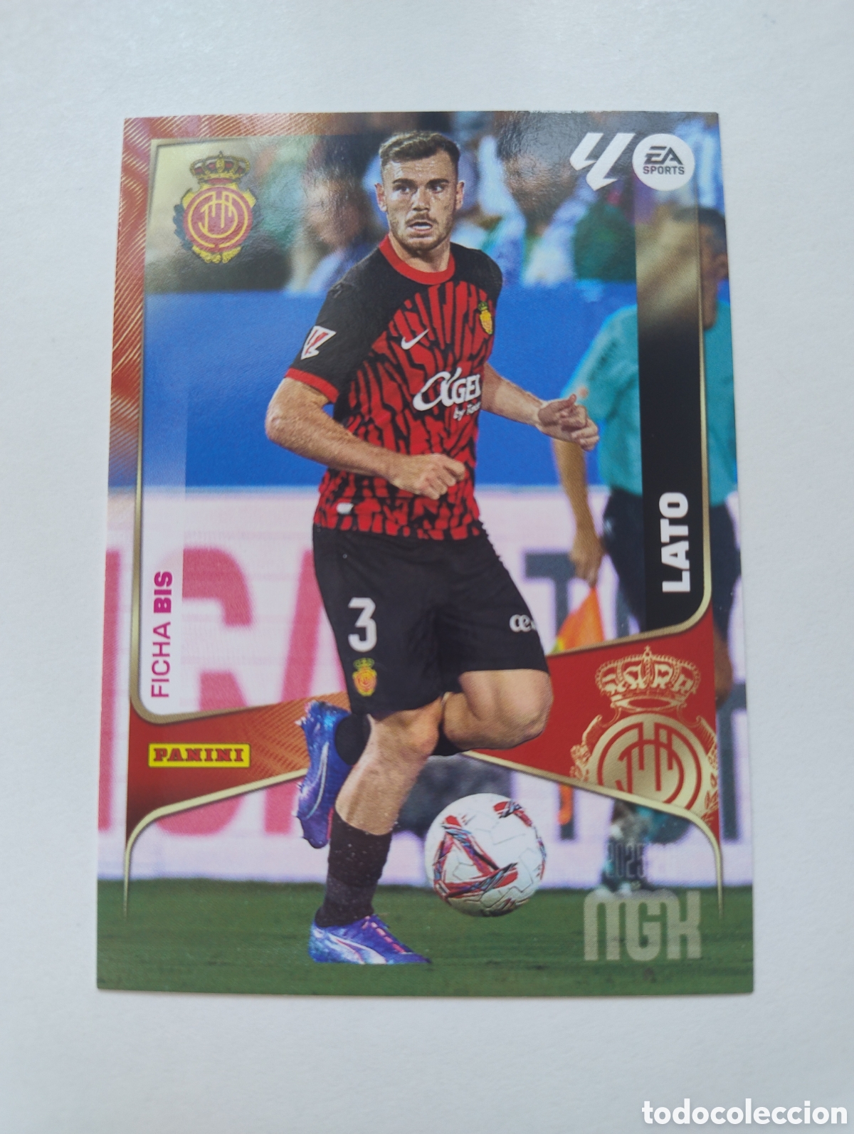 Cartes &agrave; collectionner de Football: 240 bis - Lato - Mallorca - Megacracks 2025 - 2026 Ficha bis