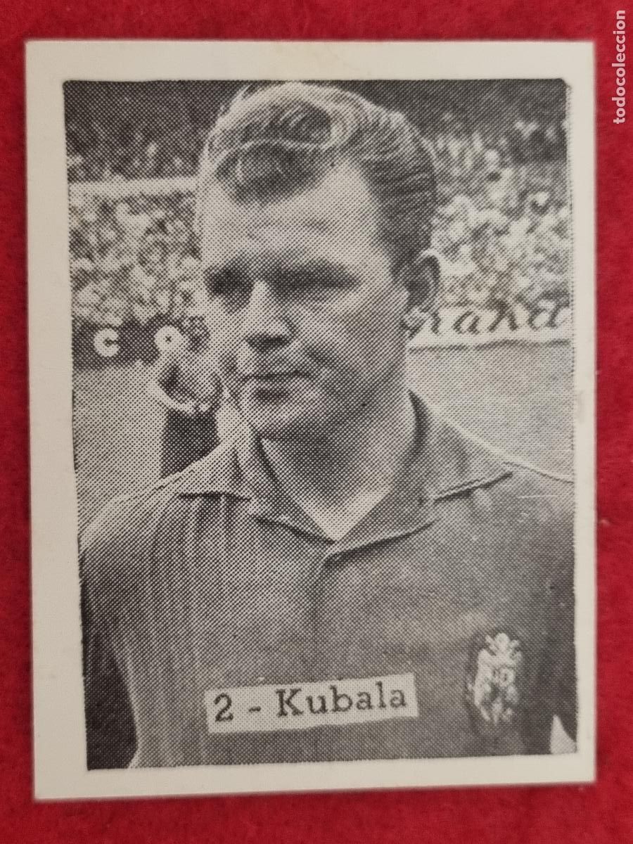 Cromos de F&uacute;tbol: CROMO FUTBOL KUBALA BARCELONA N&ordm; 2 NUNCA PEGADO INTERNACIONAL ORIGINAL CF28