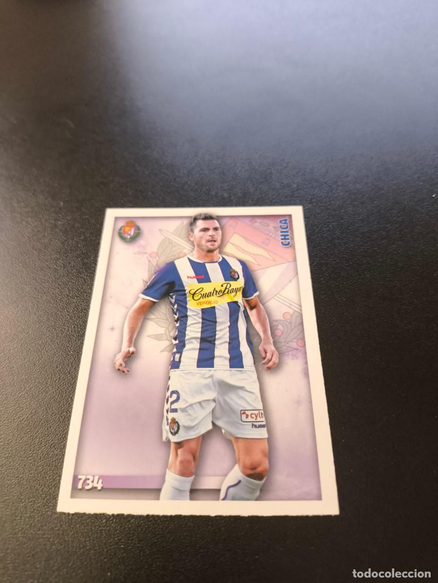 Football Stickers: 734 CHICA VALLADOLID MUNDICROMO LIGA 2014 2015 PLATINUM NO PANINI ESTE
