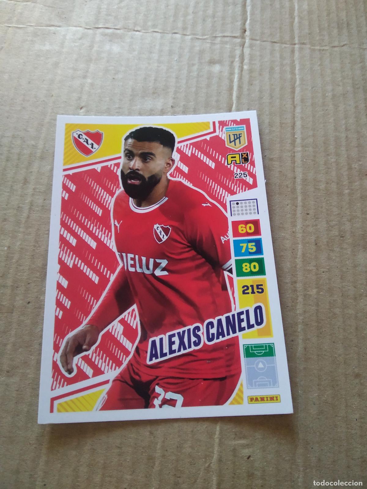 Football Stickers: 225 ALEXIS CANELO INDEPENDIENTE CROMO FUTBOL PANINI ARGENTINO 2023 LIGA ARGENTINA ADRENALYN