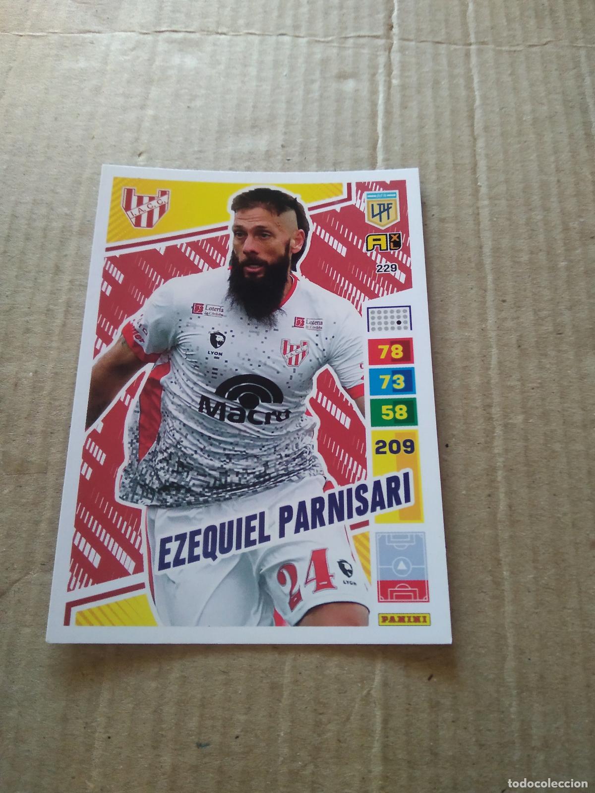 Fu&szlig;ball-Sticker: 229 EZEQUIEL PARNISARI INSTITUTO CROMO FUTBOL PANINI ARGENTINO 2023 LIGA ARGENTINA ADRENALYN