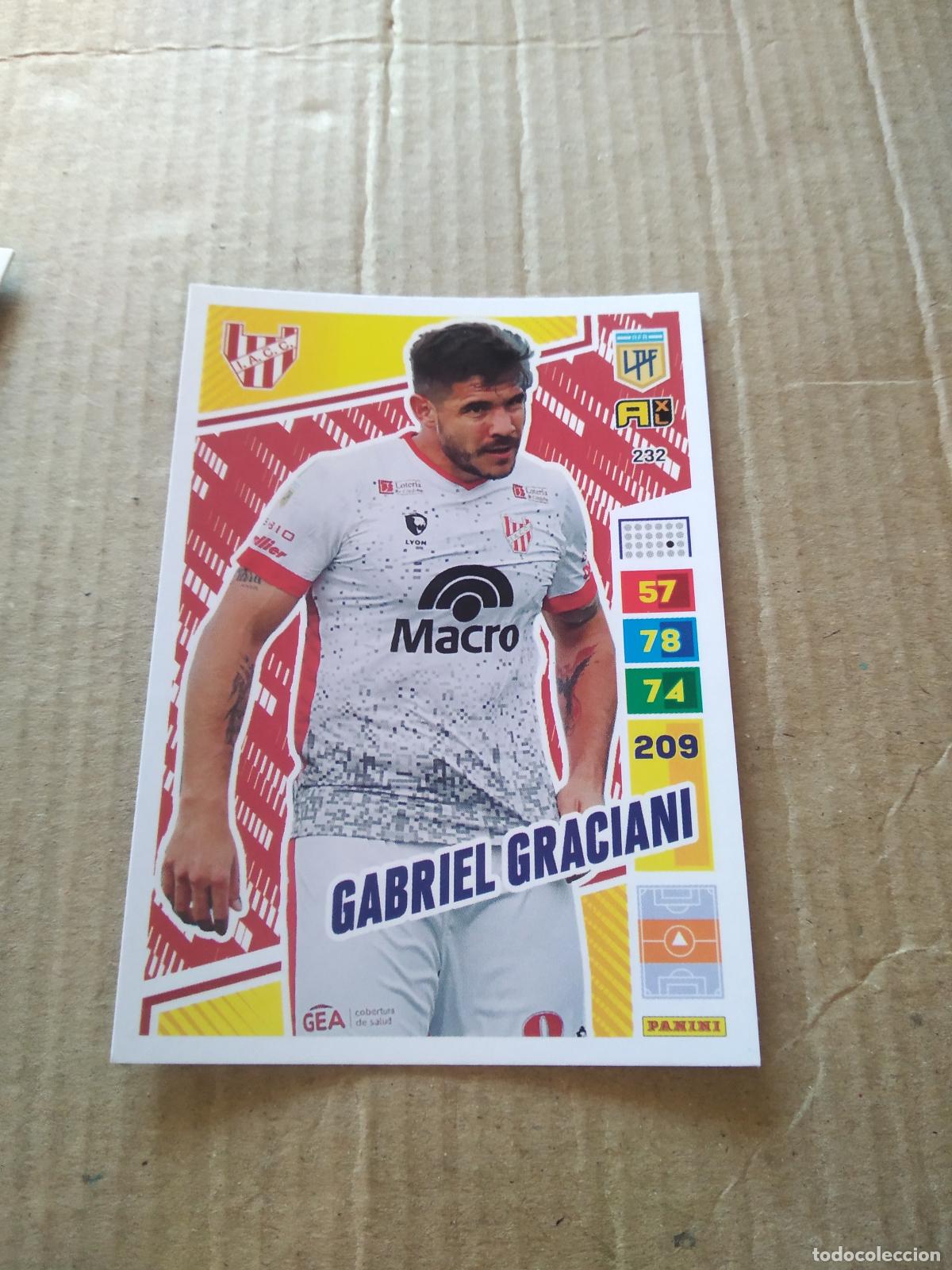 Fu&szlig;ball-Sticker: 232 GABRIEL GRACIANI INSTITUTO CROMO FUTBOL PANINI ARGENTINO 2023 LIGA ARGENTINA ADRENALYN
