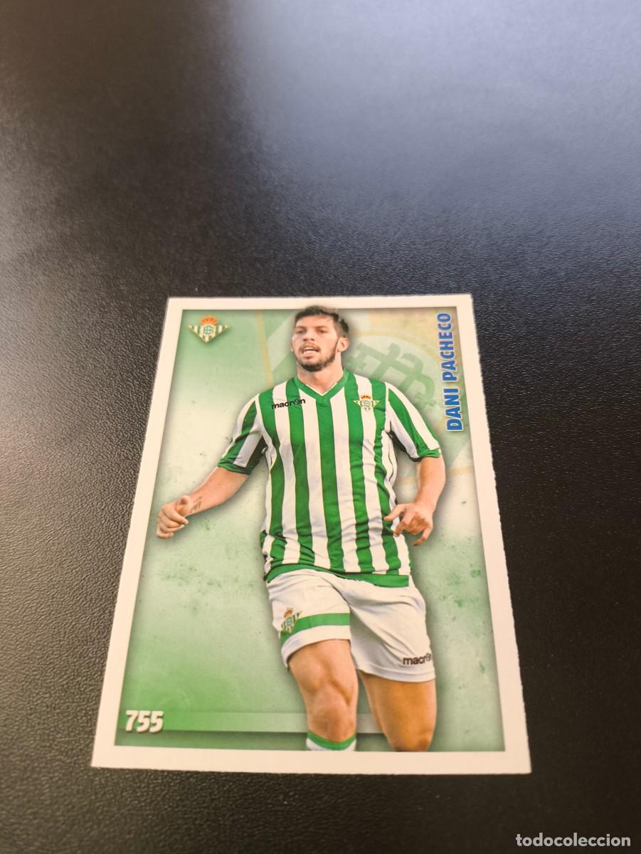 Cromos de F&uacute;tbol: 755 DANI PACHECO REAL BETIS MUNDICROMO LIGA 2014 2015 PLATINUM NO PANINI ESTE