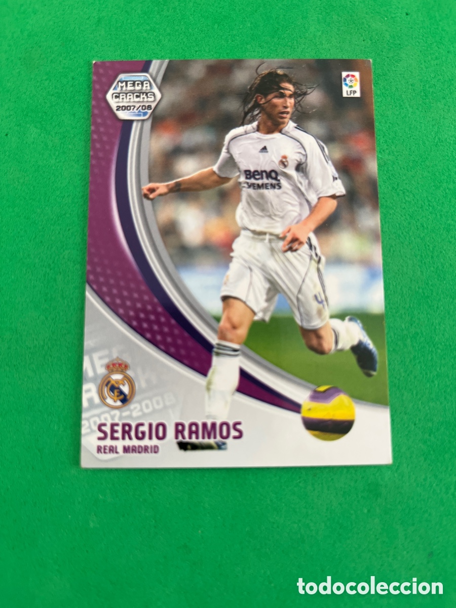 Cromos de f&uacute;tbol: SERGIO RAMOS 167 REAL MADRID MEGACRACKS PANINI 2007 2008 07 08 CARD UNIFICO ENVIOS CROMO FUTBOL