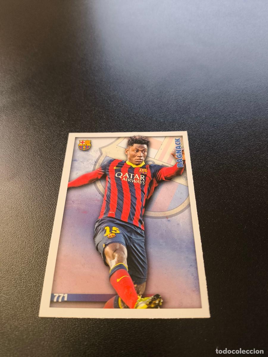 Cromos de F&uacute;tbol: 771 BAGNACK BARCELONA B MUNDICROMO LIGA 2014 2015 PLATINUM NO PANINI ESTE