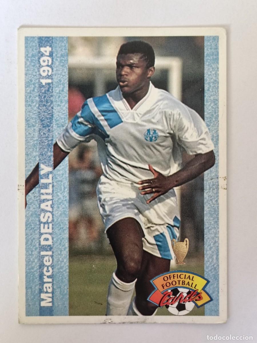 Cromos de F&uacute;tbol: #92 MARCEL DESAILLY (OLYMPIQUE MARSELLA) FOOTBALL CARD 1993/1994 PANINI