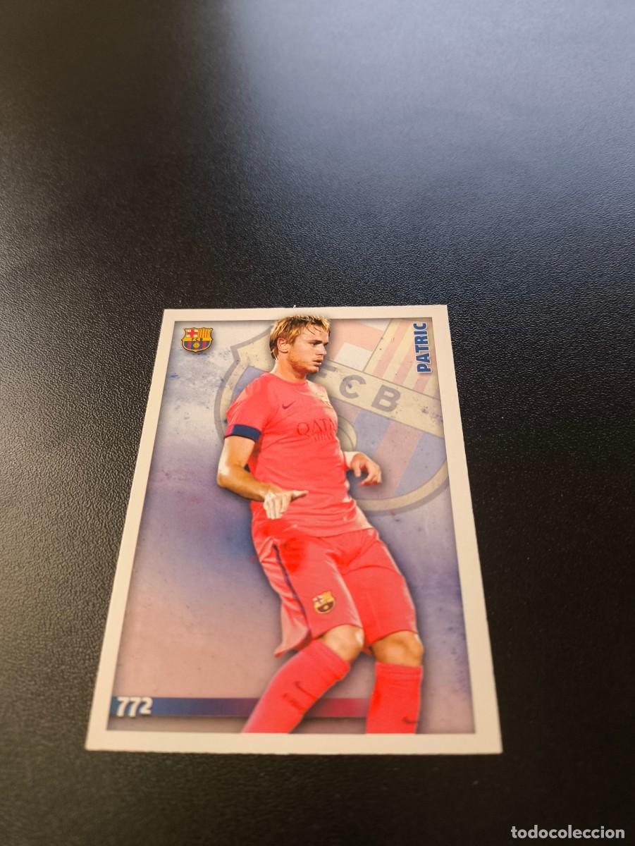 Cromos de F&uacute;tbol: 772 PATRIC BARCELONA B MUNDICROMO LIGA 2014 2015 PLATINUM NO PANINI ESTE
