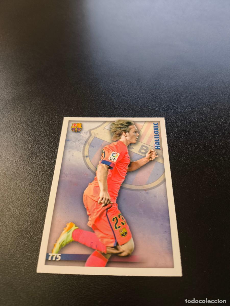 Cromos de F&uacute;tbol: 775 HALILOVIC BARCELONA B MUNDICROMO LIGA 2014 2015 PLATINUM NO PANINI ESTE