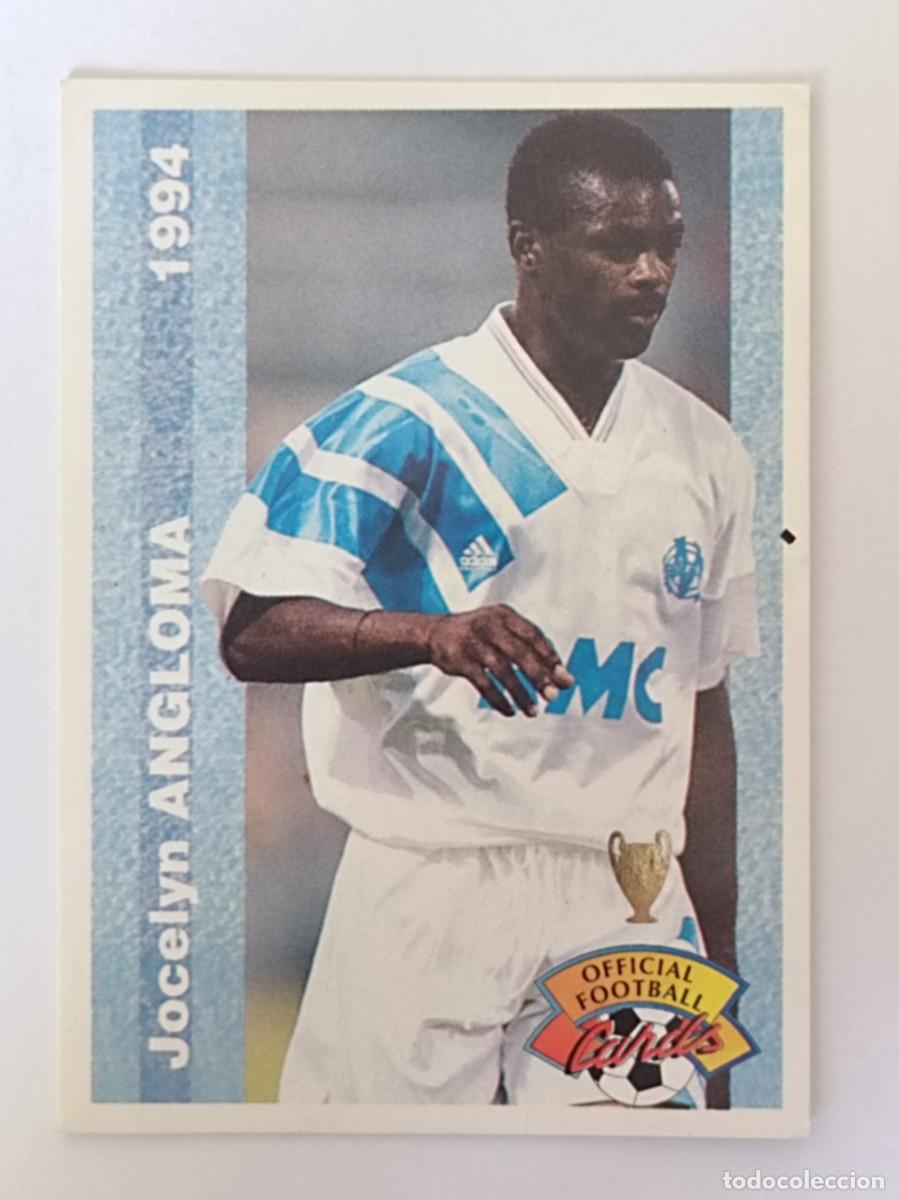 Cromos de F&uacute;tbol: #93 JOCELYN ANGLOMA (OLYMPIQUE MARSELLA) FOOTBALL CARD 1993/1994 PANINI