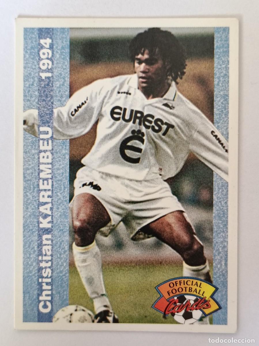 Cromos de F&uacute;tbol: #95 CHRISTIAN KAREMBEU (NANTES) FOOTBALL CARD 1993/1994 PANINI