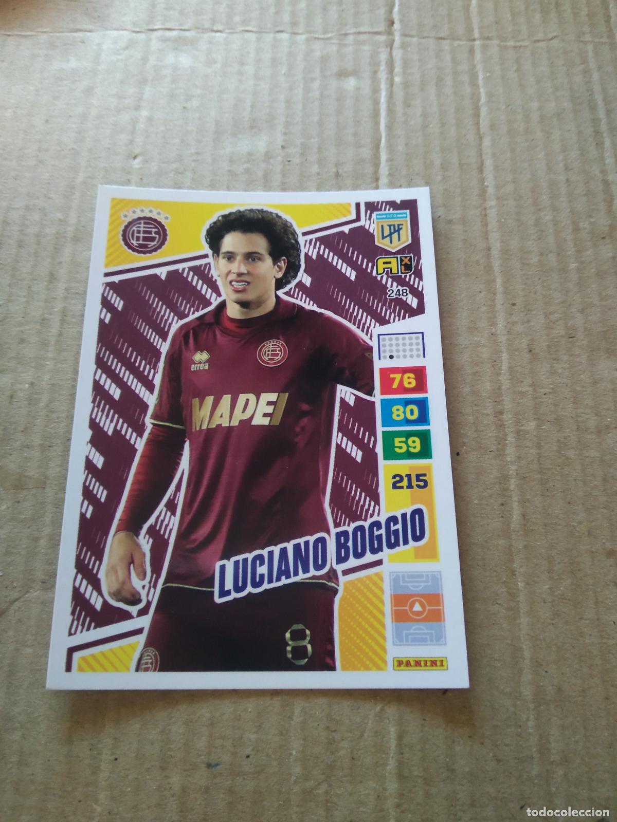 Cromos de F&uacute;tbol: 248 LUCIANO BOGGIO LANUS CROMO FUTBOL PANINI ARGENTINO 2023 LIGA ARGENTINA ADRENALYN