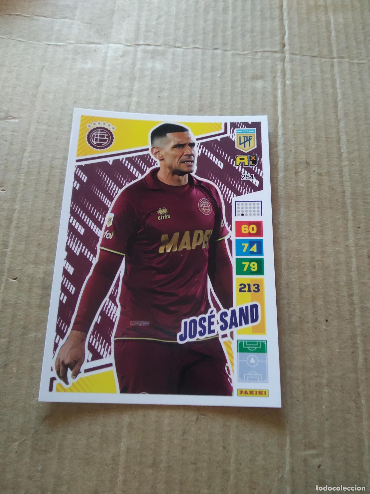 Cromos de F&uacute;tbol: 254 JOSE SAND LANUS CROMO FUTBOL PANINI ARGENTINO 2023 LIGA ARGENTINA ADRENALYN