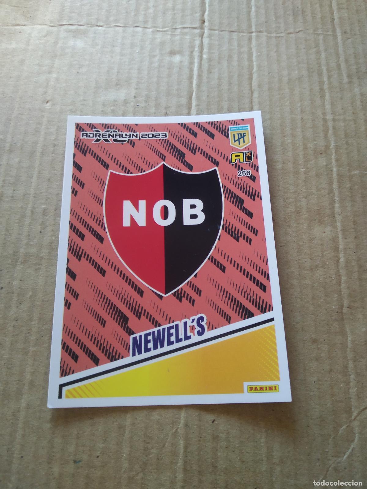 Cromos de F&uacute;tbol: 256 ESCUDO NEWELL'S CROMO FUTBOL PANINI ARGENTINO 2023 LIGA ARGENTINA ADRENALYN