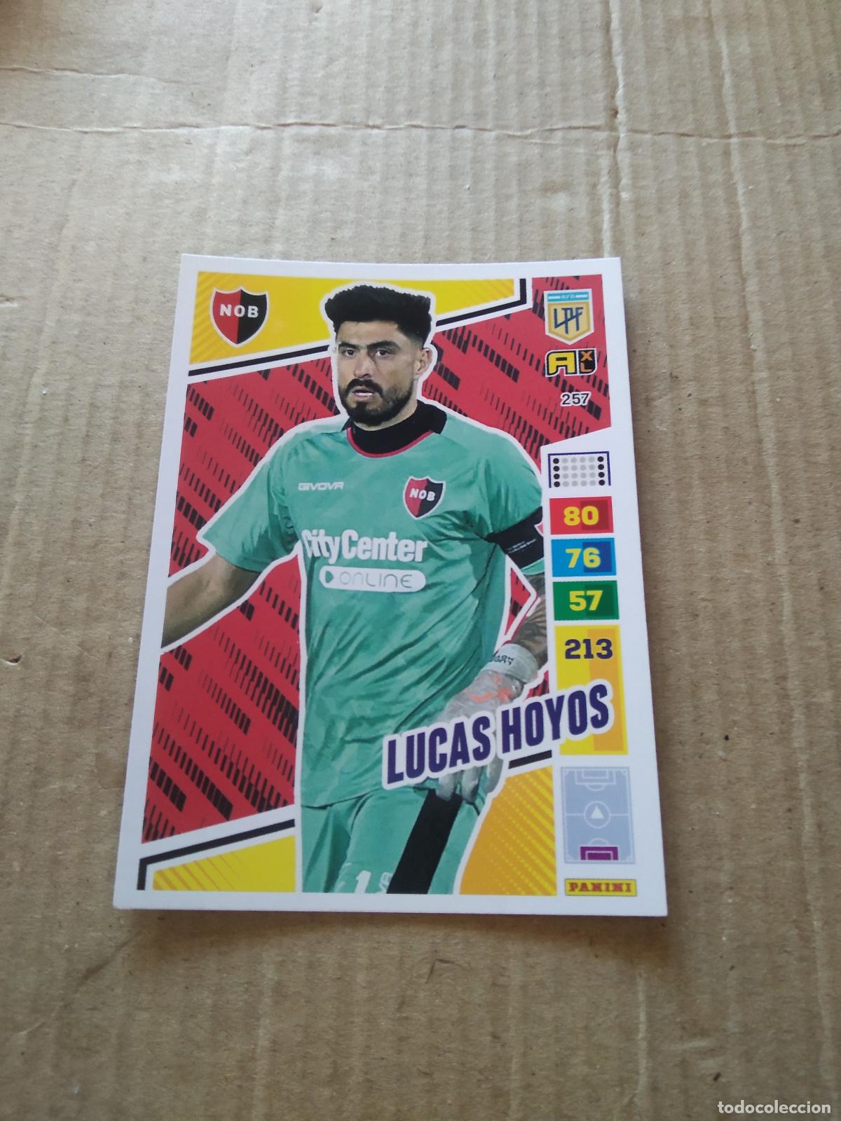 Cromos de F&uacute;tbol: 257 LUCAS HOYOS NEWELL'S CROMO FUTBOL PANINI ARGENTINO 2023 LIGA ARGENTINA ADRENALYN