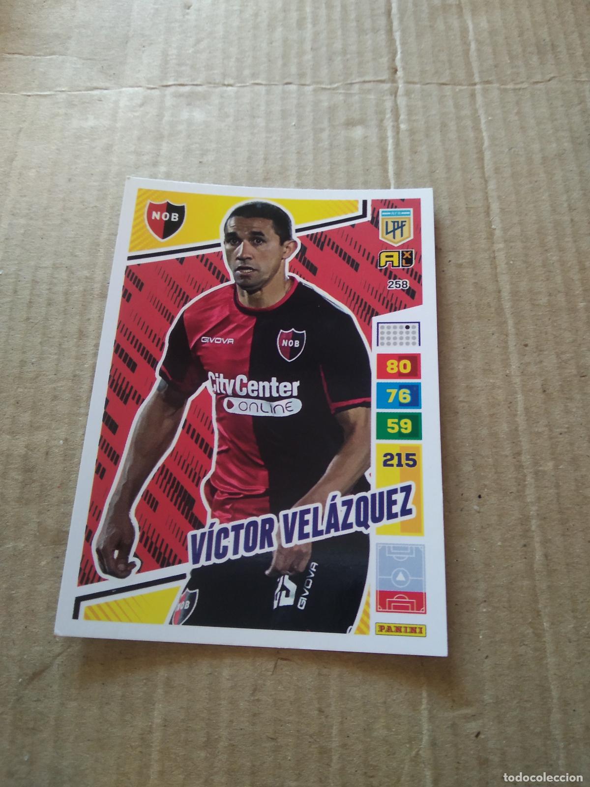 Cromos de F&uacute;tbol: 258 VICTOR VELAZQUEZ NEWELL'S CROMO FUTBOL PANINI ARGENTINO 2023 LIGA ARGENTINA ADRENALYN