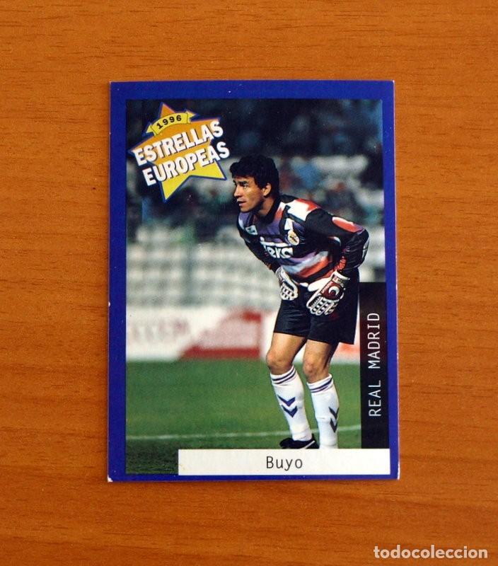 Cromos de F&uacute;tbol: Real Madrid - N&ordm; 1 Buyo - Estrellas Europea Panini A&ntilde;o 1996