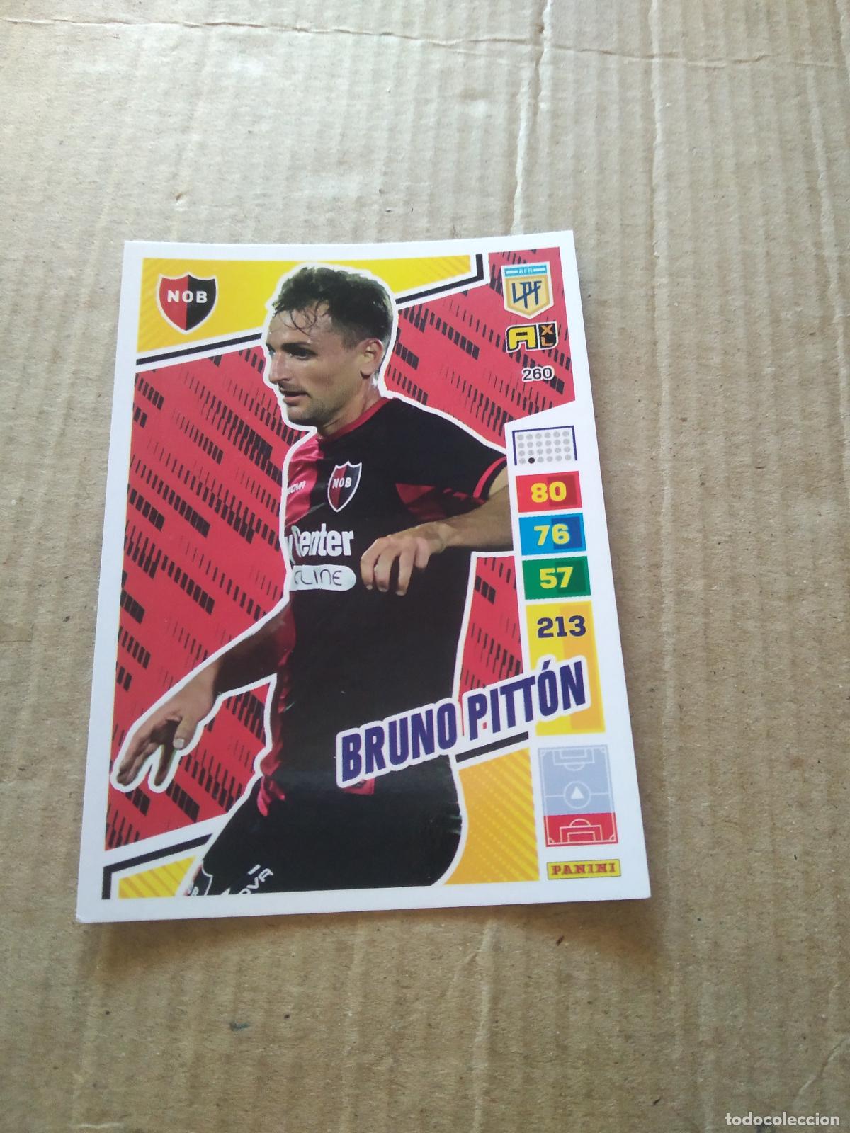 Cromos de F&uacute;tbol: 260 BRUNO PITTON NEWELL'S CROMO FUTBOL PANINI ARGENTINO 2023 LIGA ARGENTINA ADRENALYN