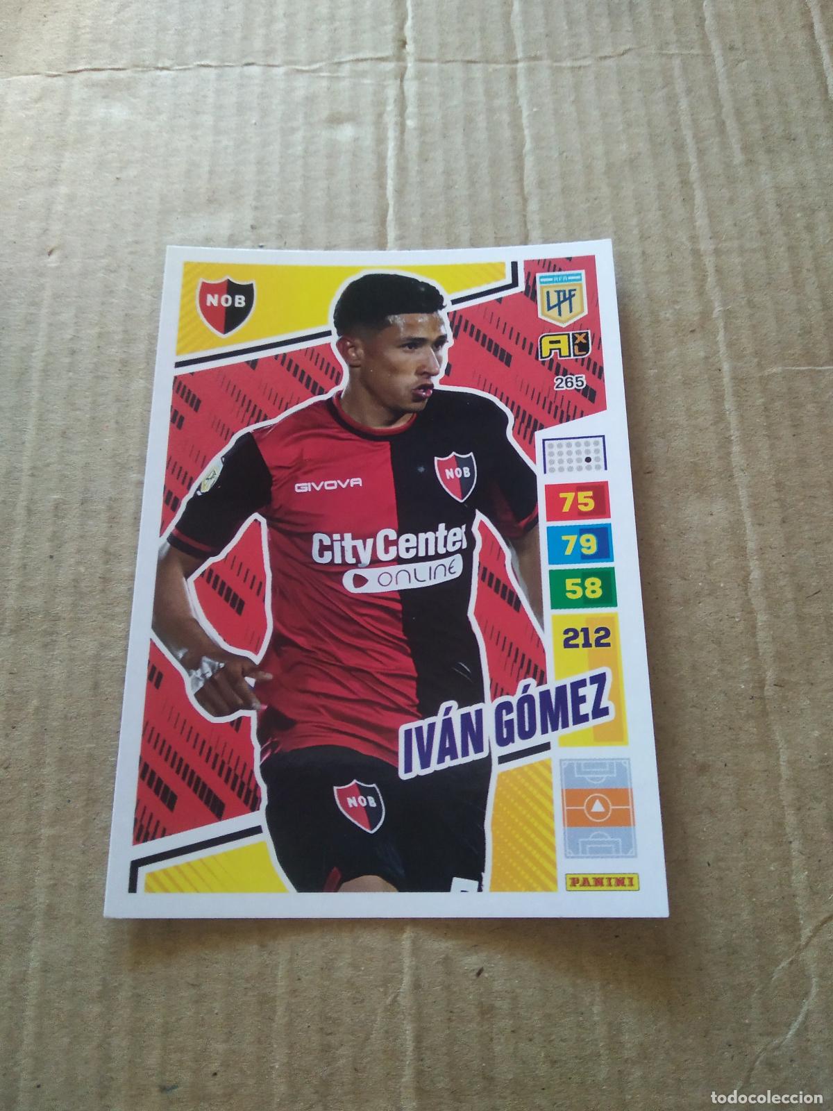 Cromos de F&uacute;tbol: 265 IVAN GOMEZ NEWELL'S CROMO FUTBOL PANINI ARGENTINO 2023 LIGA ARGENTINA ADRENALYN