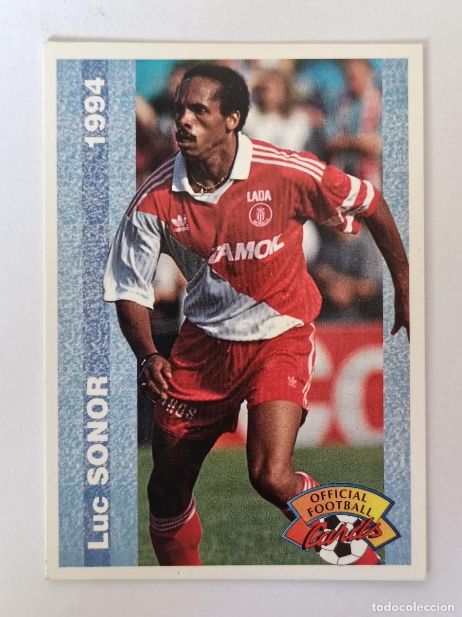 Cromos de F&uacute;tbol: #99 LUC SONOR (MONACO) FOOTBALL CARD 1993/1994 PANINI