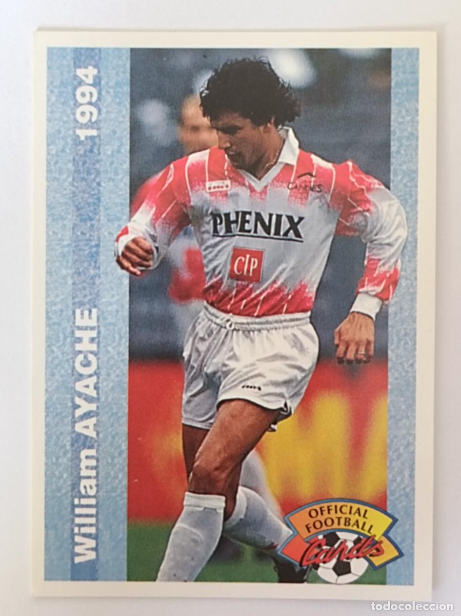 Cromos de F&uacute;tbol: #101 WILLIAM AYACHE (CANNES) FOOTBALL CARD 1993/1994 PANINI