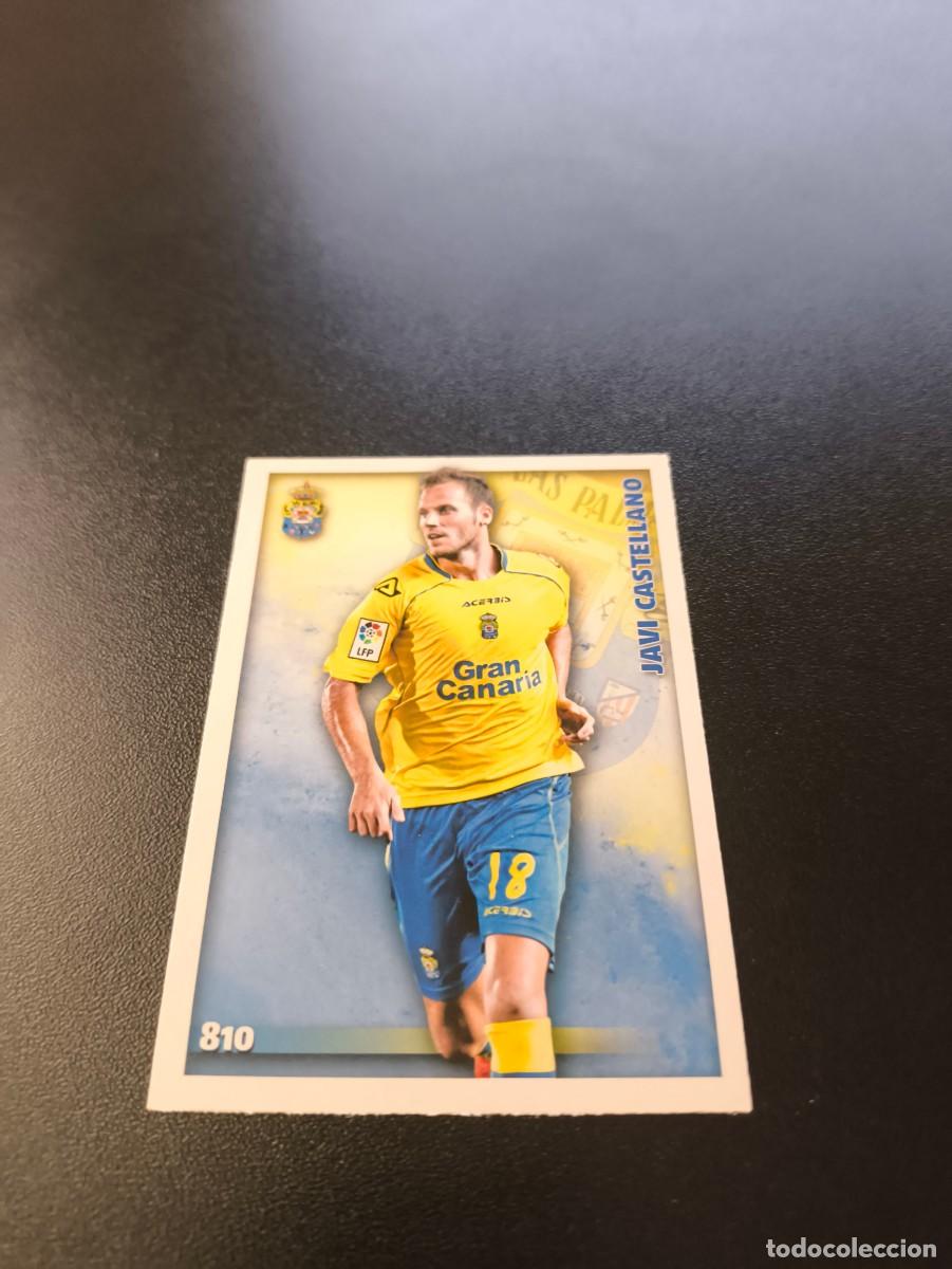 Cromos de F&uacute;tbol: 810 JAVI CASTELLANO LAS PALMAS MUNDICROMO LIGA 2014 2015 PLATINUM NO PANINI ESTE