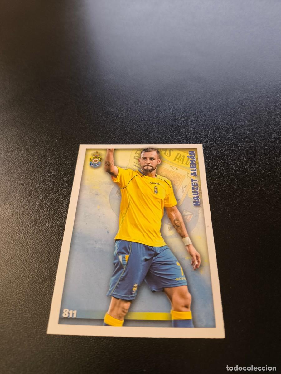 Cromos de F&uacute;tbol: 811 NAUZET ALEMAN LAS PALMAS MUNDICROMO LIGA 2014 2015 PLATINUM NO PANINI ESTE