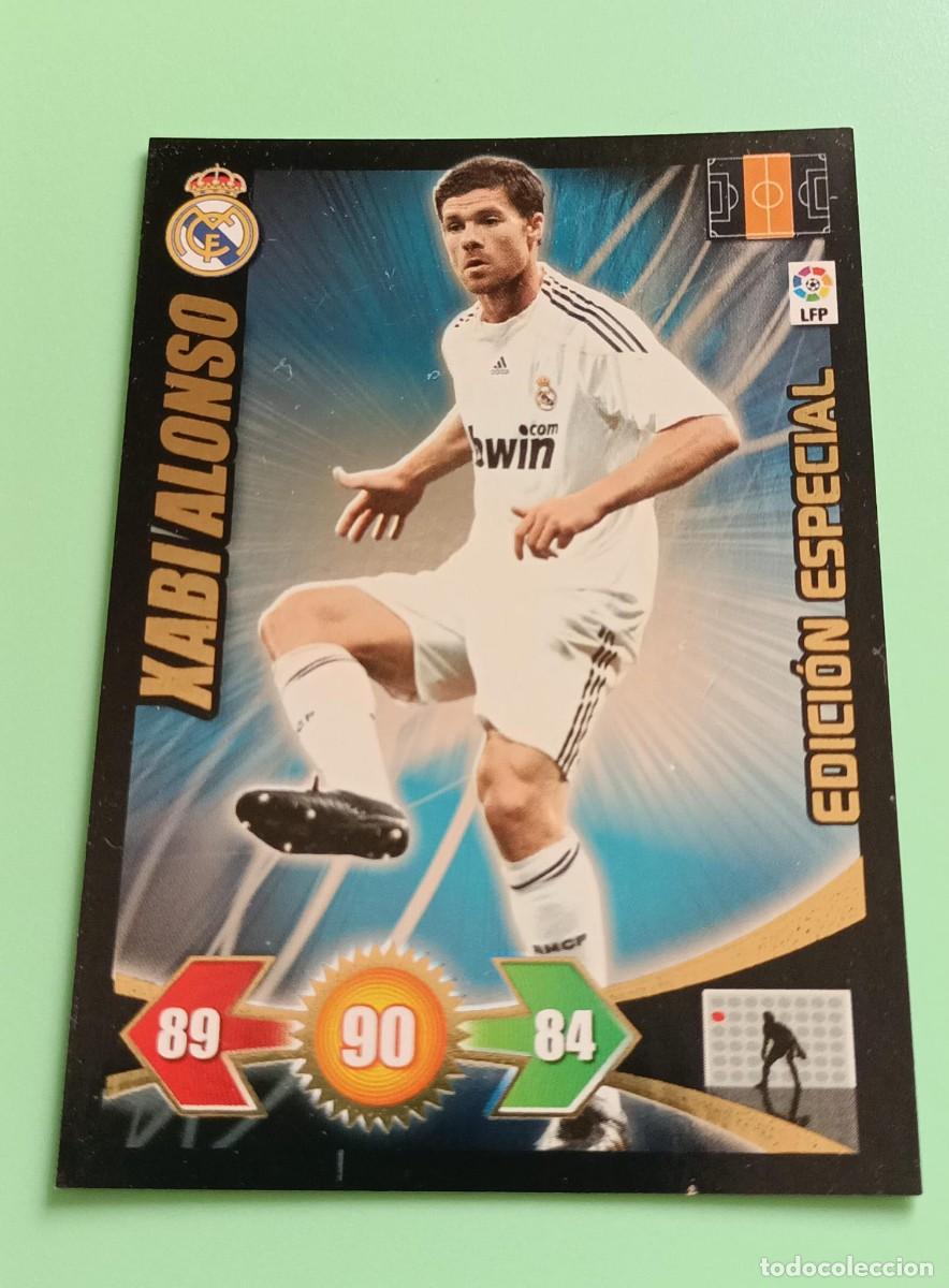 Cromos de F&uacute;tbol: CROMO DE FUTBOL LIGA 2009 2010 09 10 PANINI ADRENALYN XABI ALONSO REAL MADRID EDICION ESPECIAL