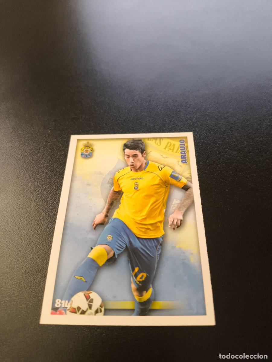 Cromos de F&uacute;tbol: 814 ARAUJO LAS PALMAS MUNDICROMO LIGA 2014 2015 PLATINUM NO PANINI ESTE