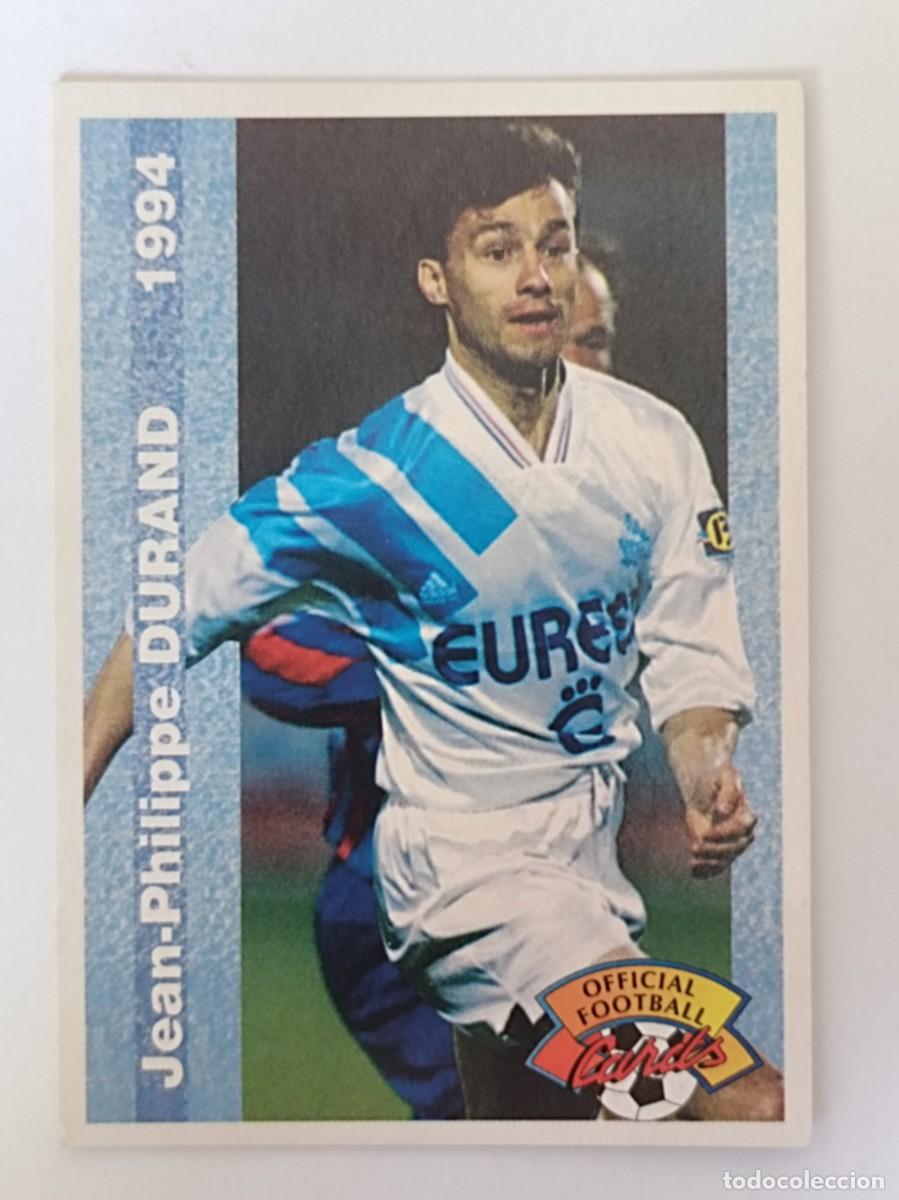 Cromos de F&uacute;tbol: #102 JEAN-PHILIPPE DURAND (OLYMPIQUE MARSELLA) FOOTBALL CARD 1993/1994 PANINI