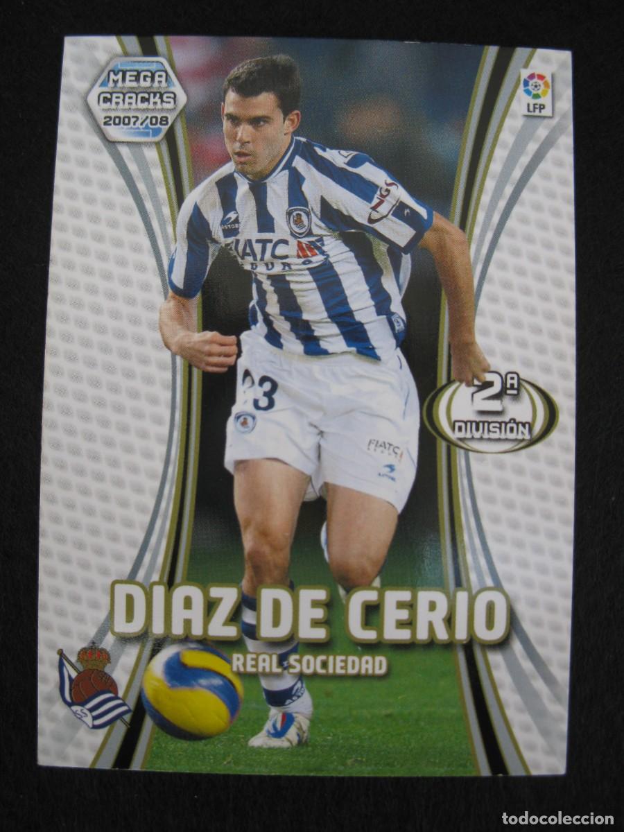 Fu&szlig;ball-Sticker: DIAZ DE CERIO (REAL SOCIEDAD) - N&ordm; 438 - 2&ordf; DIVISI&Oacute;N - MEGACRACKS 2007-2008 - PANINI - 07-08.