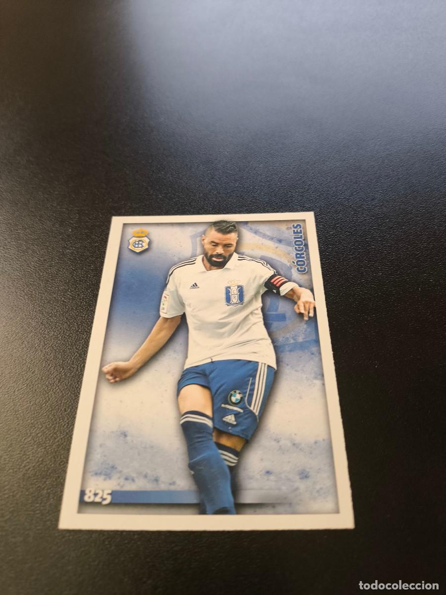 Fu&szlig;ball-Sticker: 825 CORCOLES RECREATIVO DE HUELVA MUNDICROMO LIGA 2014 2015 PLATINUM NO PANINI ESTE