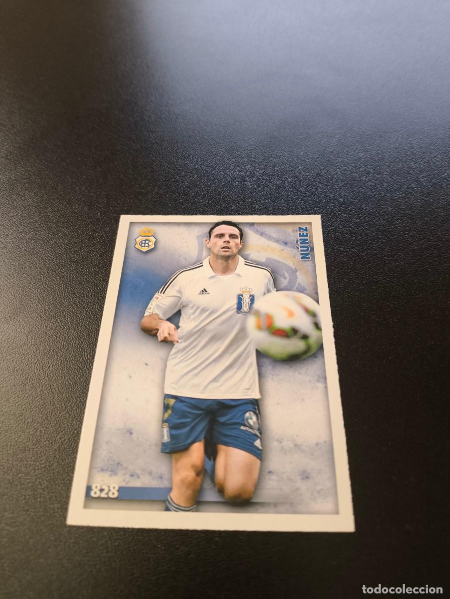 Football Stickers: 828 NU&Ntilde;EZ RECREATIVO DE HUELVA MUNDICROMO LIGA 2014 2015 PLATINUM NO PANINI ESTE