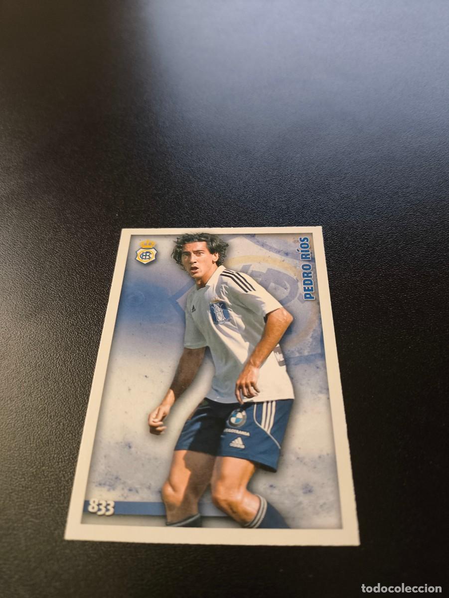 Football Stickers: 833 PEDRO RIOS RECREATIVO DE HUELVA MUNDICROMO LIGA 2014 2015 PLATINUM NO PANINI ESTE