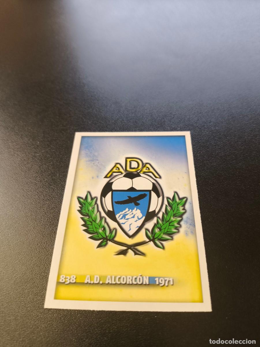 Football Stickers: 838 ESCUDO ALCORCON MUNDICROMO LIGA 2014 2015 PLATINUM NO PANINI ESTE