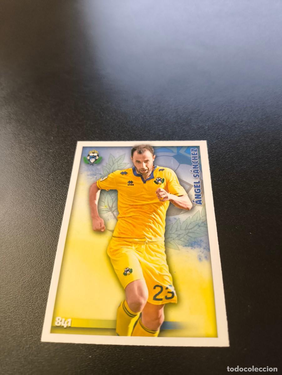 Football Stickers: 841 ANGEL SANCHEZ ALCORCON MUNDICROMO LIGA 2014 2015 PLATINUM NO PANINI ESTE