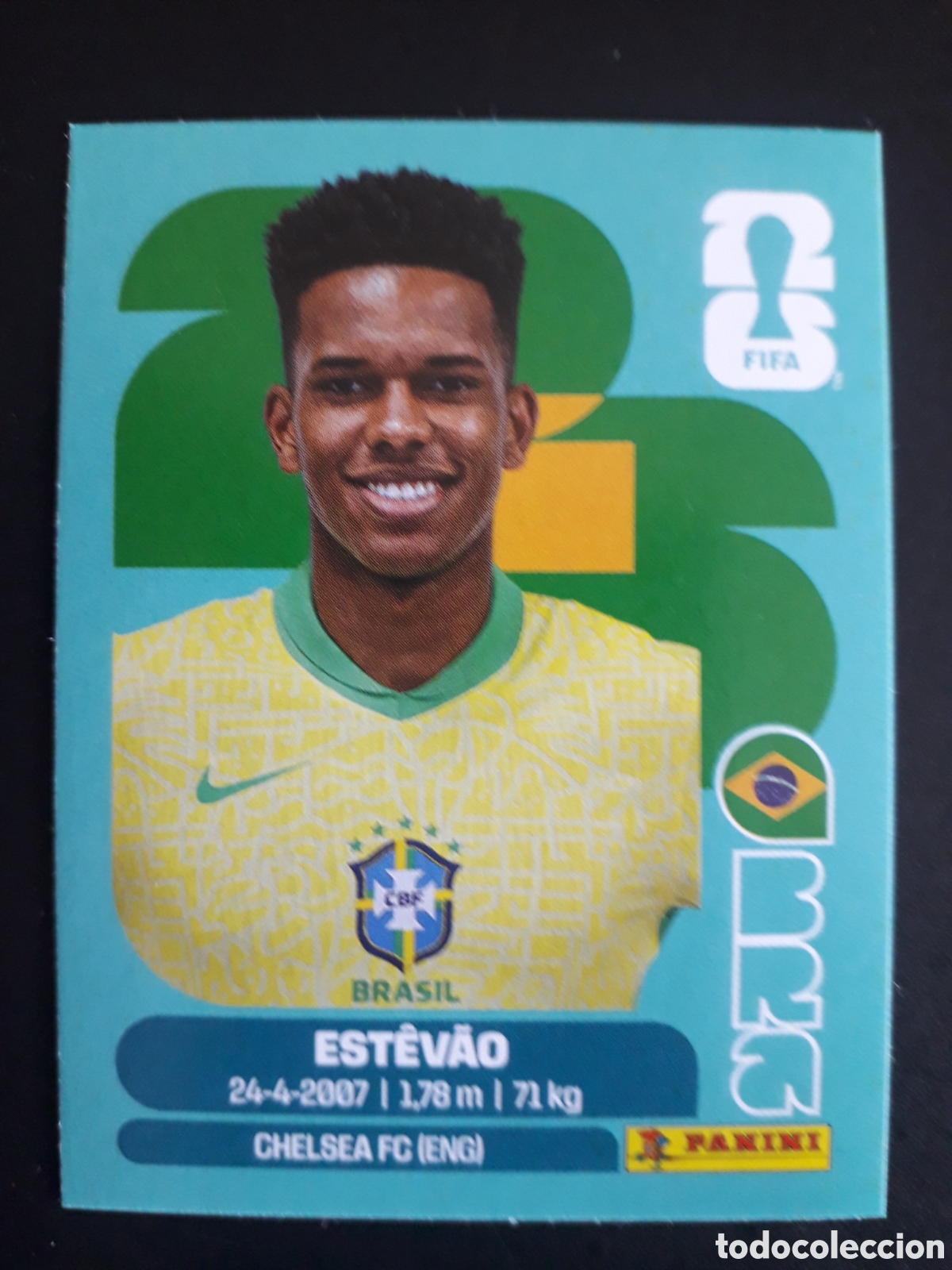 Football Stickers: EST&Eacute;V&Atilde;O BRASIL BRA 20 MUNDIAL F&Uacute;TBOL 2026 FIFA WORLD CUP PANINI SIN PEGAR PEDIDO M&Iacute;NIMO 3&euro;