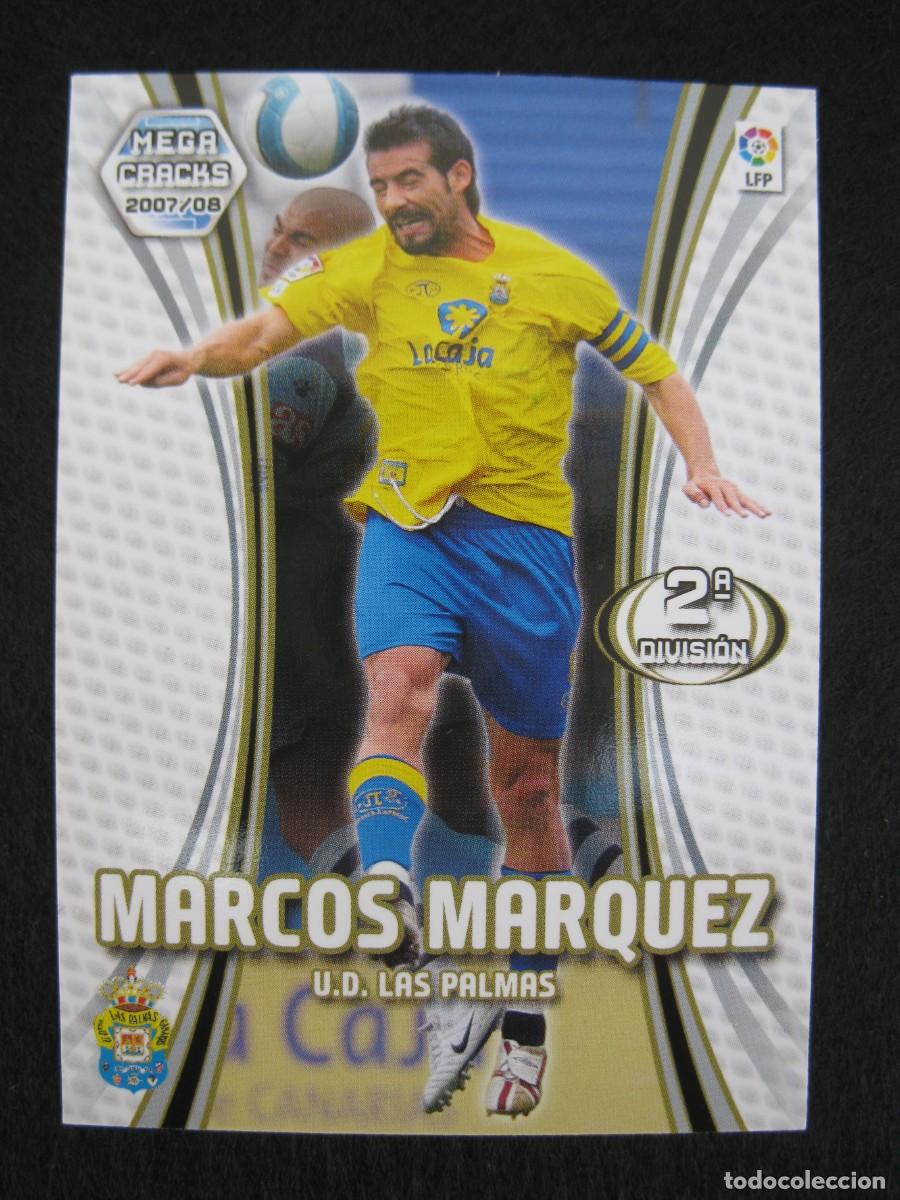 Cromos de F&uacute;tbol: MARCOS MARQUEZ (U.D. LAS PALMAS) - N&ordm; 441 - 2&ordf; DIVISI&Oacute;N - MEGACRACKS 2007-2008 - PANINI - 07-08.